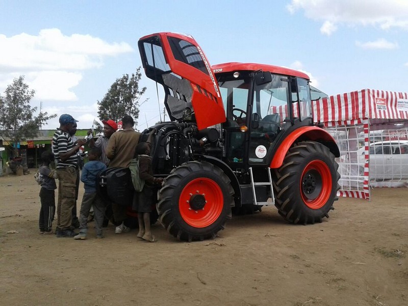 Tractor Show projíždí Keňou